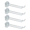 thumbnail image 1 of 4PCS Pegboard Hooks Garage Work Shop Storage Display Rack Steel Hanging Tool, 1 of 9