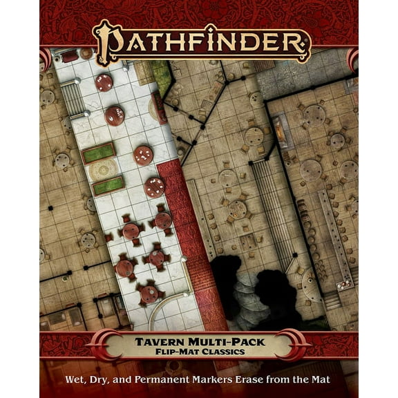Paizo Publishing Flip-Mat Classics - Tavern Multi-Pack New