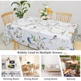 thumbnail image 6 of Spring Summer Tablecloth Spillproof Floral Rectangle Tablecloth Indoor/Outdoor Stain and Wrinkle Resistant Rectangle Table Cloth for Easter Picnic and Kitchen 60"x84", 6 of 6