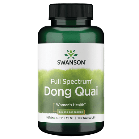 Swanson Dong Quai 530 mg 100 Capsules