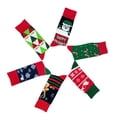 thumbnail image 4 of Christmas Socks for Men&Women, 6 Pack Mens Christmas Socks, Xmas Crew Socks US Size 6-13(Style 01), 4 of 4