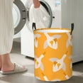 thumbnail image 4 of Goofa Flying Ducks Printed Circular Hamper,Laundry Basket with Handles,Storage Baskets Foldable,Large Capacity Laundry Hamper-, 4 of 8