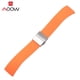 thumbnail image 1 of 14 Mm 16 18 20 22 24 Silicona Suave Liberación Rápida Correa De Reloj De Alta Calidad Hebilla De Mariposa Pulsera Accesorios, 1 of 4