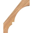 thumbnail image 3 of Ekena Millwork 3 1/2"W x 16"D x 20"H Balboa Smooth Knee Brace, Western Red Cedar, 3 of 13