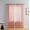 Blush Pink, variant on THD Serenity Sheer Voile Window Treatment Rod Pocket Curtain Panels - Curtains for Living Room - Set of 2 (Silver, 54 W x 72 L)