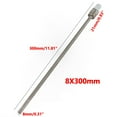 thumbnail image 3 of Thermowell en Acier Inoxydable 1/2 Pouces Fils pour Capteurs de Température 300mm, 3 of 9