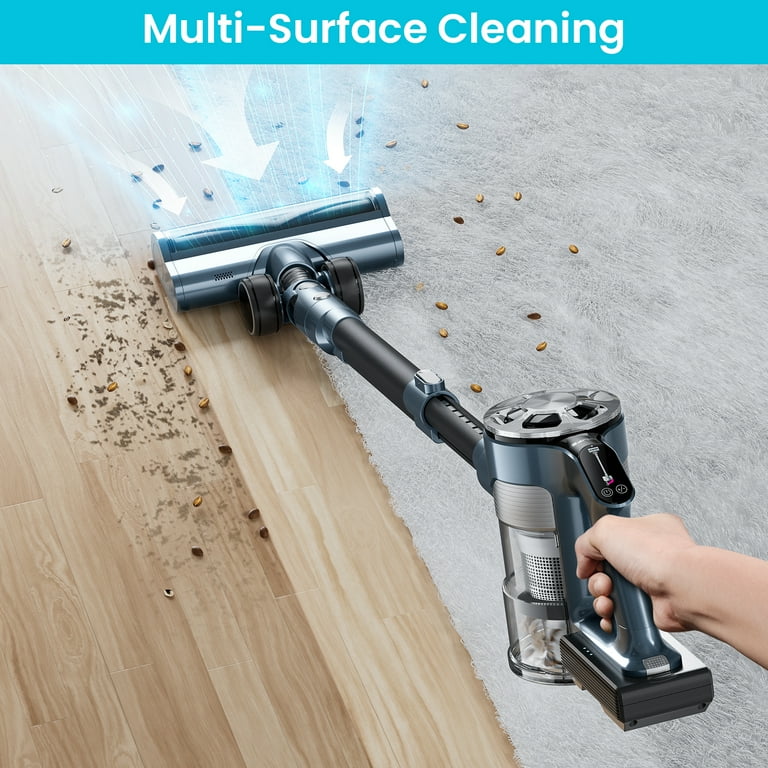 Belife Cordless Stick Vacuum Cleaner 55mins Runtime Ideal for Hardwood Floor Carpet Walmart
