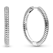 Pandora Moments Charm Hoop Earrings