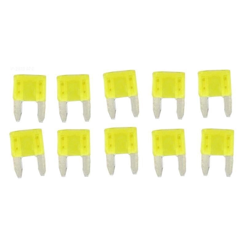 Fuse Kit, Hayward Aqua-Rite/Trol/Logic, 20AMP, Yellow, 10pk