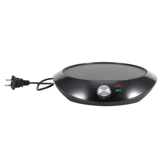Mgaxyff Electric Crepe Pan,Electric Crepe Making Pan,1000W Black