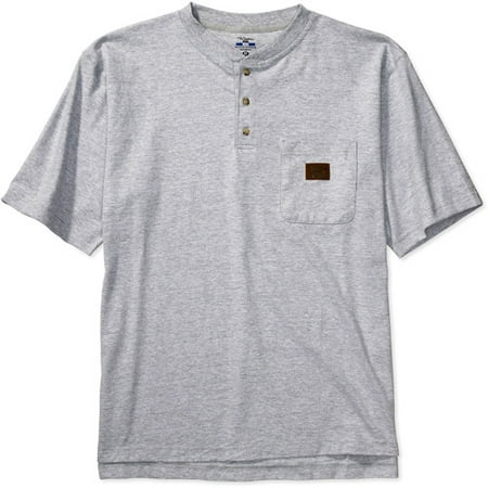 Walls - Men's Short-Sleeve Henley Shirt - Walmart.com