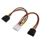 thumbnail image 3 of Cable de extensión de alimentación, cable de alimentación Cable de alimentación de 1 entrada y 2 salidas de 4 pines Cable de alimentación Calidad Premium, 3 of 8