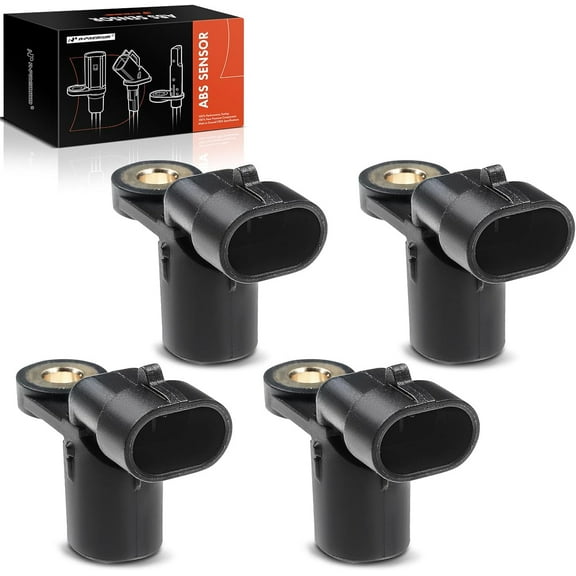 A-Premium ABS Wheel Speed Sensor Compatible with Jaguar Models - Vanden Plas/XJ8/XJR 1998-2003, XK8 1997-2002, XKR 2000-2002 - Front & Rear, Driver and Passenger Side, 4-PC Set