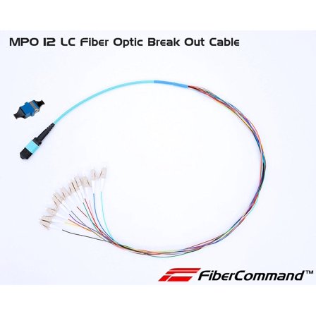 MPO-12LC Break Out PigTail Fiber Optic Adapter