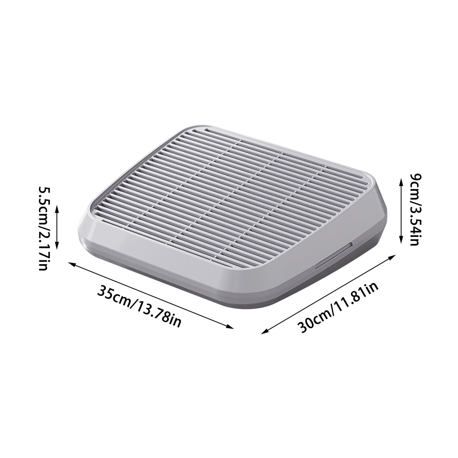 Leojiow Cat Litter Ramp Self Cleaning Cat Litter Steps Double Layer Cat Litter Material Sand And High Filtering Cat Litter Pedal 35X30X9Cm B