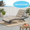 thumbnail image 4 of Maphissus Foldable and Water-Resistant Chaise Lounge Cushion - Set of 2, 4 of 7