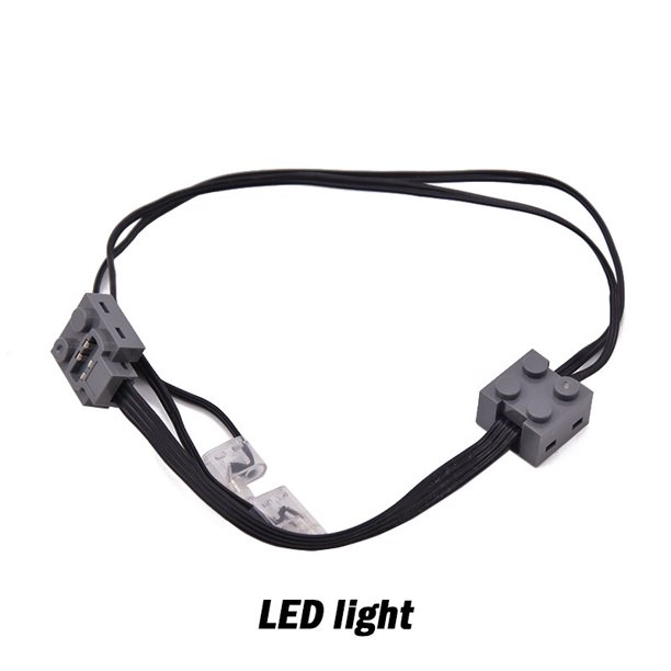 MOC, funciones de potencia de alta tecnología, servomotor, interruptor de polaridad, juego de luces, receptor de Control remoto de velocidad IR, caja de batería, Juguetes DIY Tan Jianjun unisex