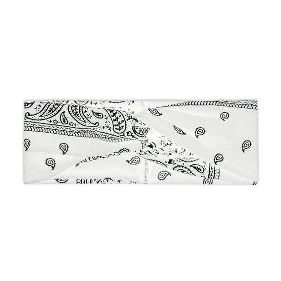Fesfesfes Women Casual Knotted Printed Headband Wide-brimmed Headband Fitness Yoga Knotted Headband,,Second Piece Free Shipping