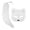 White-mask19x17cm,30x10cm, variant on SUYOLL Halloween Plush Half Face Mask With Tail Set Soft Faux Animal Mask Cosplay Accessory For Adult Men Women Party Stage Masquerade Costume Prop
