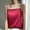 Wine, variant on Staron Women's Tank Tops Sleeveless Silk Satin Tank Shirt Spaghetti Strap Casual Flowy Solid V Neck Cami Blouses Wine XXL