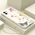 thumbnail image 3 of Hello kitty Cartoon Cute Phone Case For Samsung Galaxy S24 S23 S22 S21 S20 Ultra FE S10 4G S9 S10E Note 20 10 Plus With Lanyard, 3 of 5