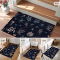 thumbnail image 6 of 2x3 Door Mat Rug, Navy Blue Coastal Non-Skid Rubber Backing Large Rectangle Rugs - Living Room Bedroom Home Office, Nautical Summer Beach Sea Turtle Starfish Indoor Floor Mat Carpets Washable Rug, 6 of 9