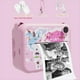 thumbnail image 2 of Cámara Instantánea Digital con Papel de Impresión Niños Selfie Video Cámara Videocámara Cámara Juguete Regalo para Niños, Rosa, 2 of 6