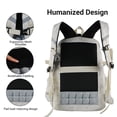 thumbnail image 5 of Forest Myth Unisex Backpack, Water Resistant Ergonomic College School Bag with Back Support, Lightweight Travel Backpack - Creamy White, 5 of 8
