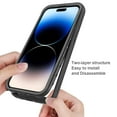 thumbnail image 5 of ELEHOLD Hybrid Clear Case for iPhone 15 Pro Max Slim Thin Anti-Yellowing Transparent Clear Shockproof Bumper Protective Case for iPhone 15 Pro Max, Rose, 5 of 6
