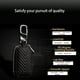 thumbnail image 3 of Matsuzay Llavero elegante de cuero con cadena duradera - Adecuado para hombres y mujeres Bolsa Regalo perfecto asequible Ligero marrón en Type3 NO3, 3 of 6
