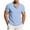 #01 Sky Blue, variant on Yeaiivve Mens Big And Tall Casual Shirts Button Down Polo Shirt 2026 Summer Short Sleeve Tee Cozy Lightweight Vacation Beach Tops Khaki,S
