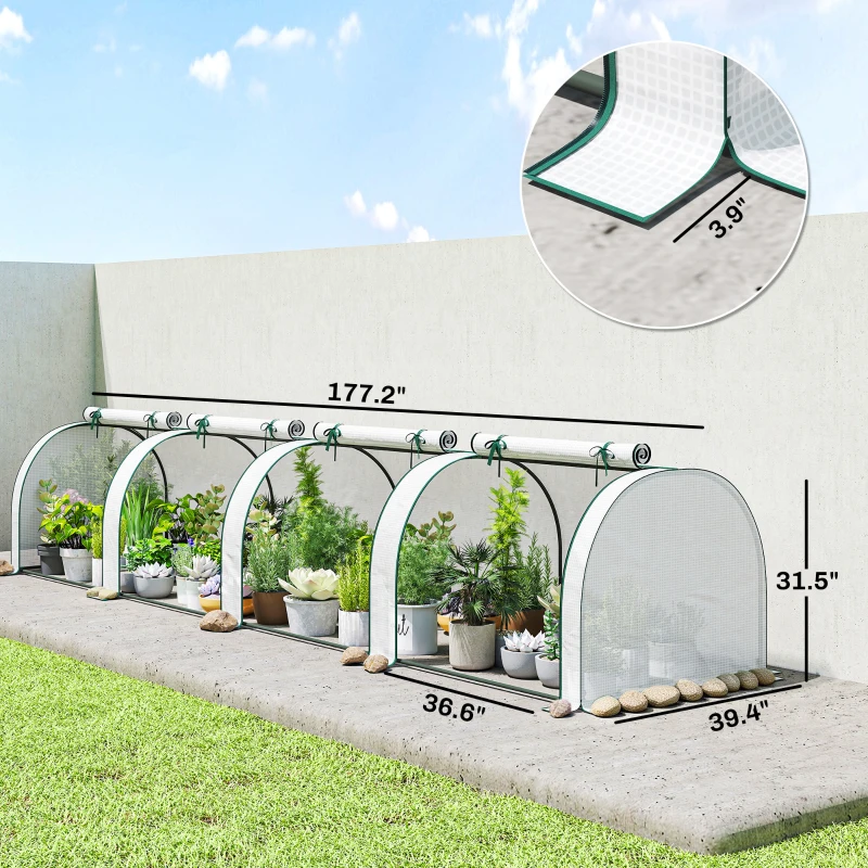 Portable Wide Mini Greenhouse