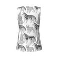 thumbnail image 6 of Goofa German Shepherd Dog Printed Womens Workout Tops for Women Sleeveless Yoga Shirts Athletic Running Tank Tops Sleeveless Gym Clothes Workout Apparel-, 6 of 9