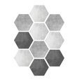 thumbnail image 3 of Greensen 10Pcs Waterproof Non-Slip Hexagonal Self-Adhesive Ceramic Tile Wall Floor Stickers Home Decor,PVC Sticker,Decorative Sticker, 3 of 8