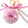 thumbnail image 1 of Coofit Key Chain Fashion Creative Faux Flower Key Chain Pendant Key Ring Pendant, 1 of 8