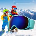 thumbnail image 5 of Greeniant Gafas de nieve para niños Gafas de esquí de snowboard con protección antivaho Deportes de nieve Greeniant OD008172-00, 5 of 5
