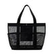 thumbnail image 2 of 5 Compartments Mesh Shower Rack Portable Dry Hanging Wash Bag For College Dorm Room Travel Tote Bag For Camping Bathroom Beach Swimming Gym, 2 of 6