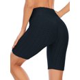 thumbnail image 1 of FANNYC Women's Yoga Shorts High Waist Control Abdominal Hips Biker Shorts Gym Workout Half Pants Elastic Belt Casual Tight Fitness Leggings Quick-Drying Sports Shorts, 1 of 7