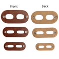 thumbnail image 4 of Adjustable Bearded Dragon Carrier & Harness Set with Soft Leather Lizard Leash for Small Pets - 3 Pack, Brown - Perfect for Amphibians & Reptiles!, 4 of 4
