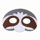 thumbnail image 3 of Máscara de fieltro de animal, linda máscara facial para cosplay, disfraz de Halloween, para eventos, fiestas, bailes de graduación Pequeño mapache, 3 of 8