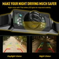 thumbnail image 3 of Nikauto Night Vision Waterproof Car Rear View Camera Reverse Backup Camera for Easy Parking, 3 of 11
