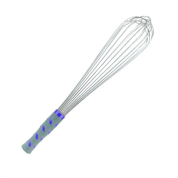 Vollrath Whip,20 in L,Purple Handle 47003