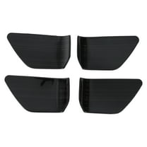 Interior Door Handle Bowl Cover Trim for Nissan Rogue 2021-2025 Inner Door Handle Decoration Frame Trim Black ABS 4 Pcs