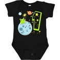 thumbnail image 3 of Inktastic Cute First Birthday Alien in Space Boys or Girls Baby Bodysuit, 3 of 5