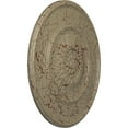 thumbnail image 3 of 29 3/4"OD x 1 1/2"P Wigan Ceiling Medallion, Hand-Painted Gobi Desert Crackle, 3 of 7