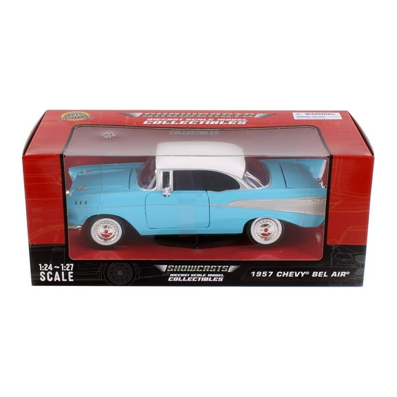 1957 Chevy Bel Air, Blue - Showcasts 77228BU - 1/24 Scale Diecast Model Car