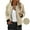 Beige, variant on Breezora Lightweight Windproof Zip Up Jacket for Women Waterproof Fall Coat with Lining and Pockets L Size Beige