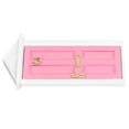 thumbnail image 4 of Mini Wooden Door, Vivid Details Bright Color 1:12 Doll House Fairy Door Birch Material  For Gifts For 1:12 Doll House Light Pink, 4 of 8