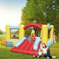 thumbnail image 2 of iRerts Kids Bounce House, Jumper Inflatable Bounce House with Basketball Hoop, Bouncy Castle for Kids with Slide, 3 Balls and Carry Bag, Indoor Outdoor Inflatable Castle for Yard Lawn Garden, 2 of 10