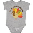 thumbnail image 3 of Inktastic It's My 1st Thanksgiving Boys or Girls Baby Bodysuit, 3 of 5